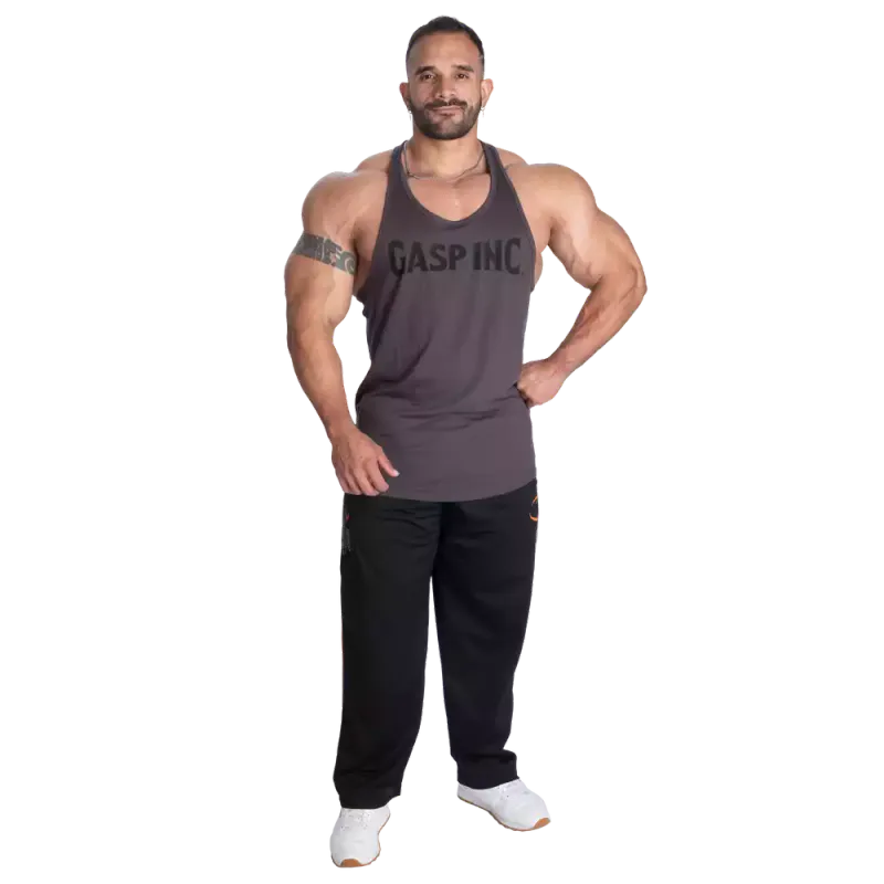 Gasp Essential T-back, Iron grå singlet