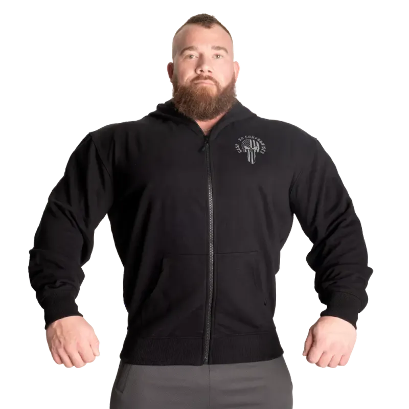 Gasp Inc Classic Hoodie, svart hettejakke