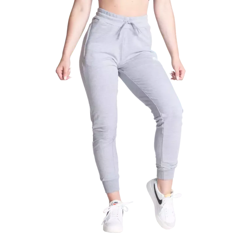 Better Bodies Empire Soft Joggers, lys grå treningsbukse