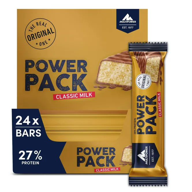 Hovedbilde Multipower Power Pack Bar Classic Milk 24 x 35g, ...
