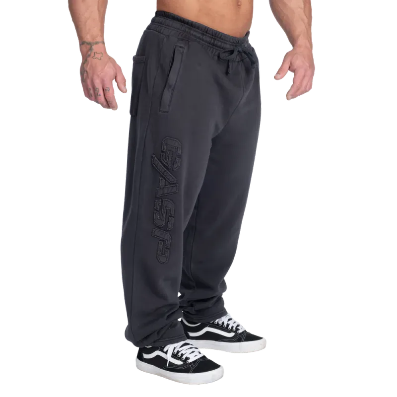 Gasp Washed Baggy Pants, svart