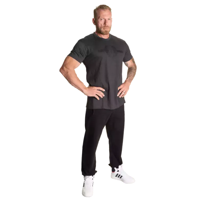 Better Bodies Recruit T-Shirt, mørk grå t-skjorte