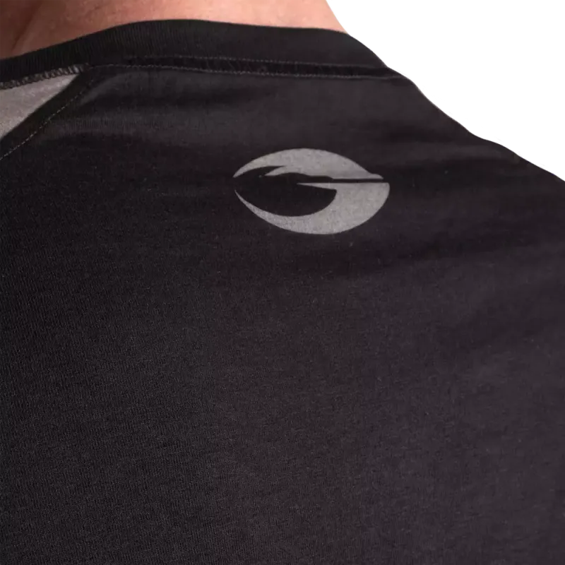 Gasp Original Raglan ls, svart/grå genser