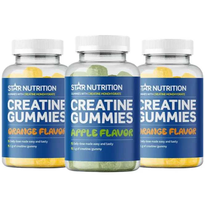 Hovedbilde 3 x Creatine Gummies, 75 stk
