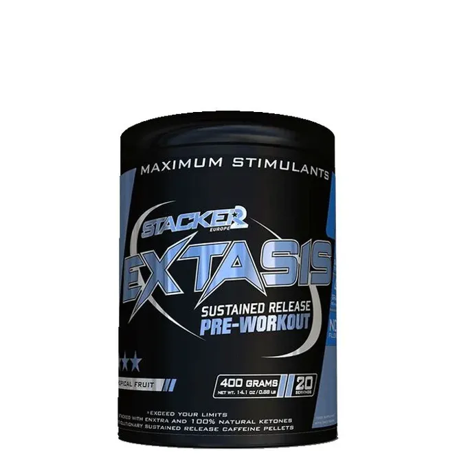 Hovedbilde Stacker Extasis Pre Workout 400g, PWO