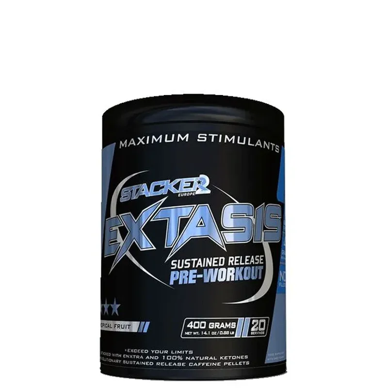 Stacker Extasis Pre Workout 400g, PWO