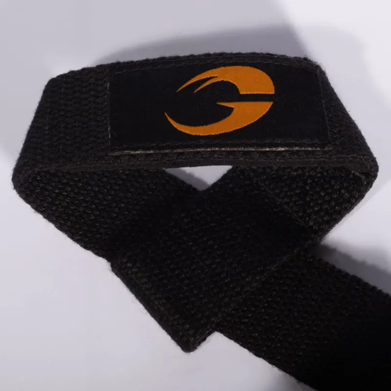 Gasp Classic Lifting Straps, svarte drareimer