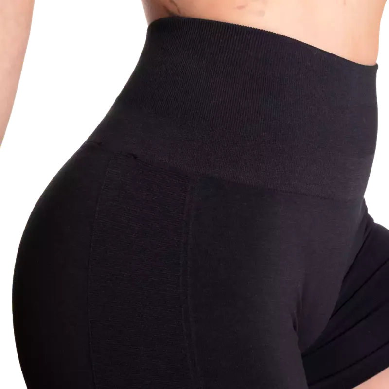 Better Bodies Scrunch Shorts, svart shorts