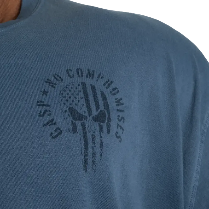 Gasp 89 Original Tee, vasket blå t-skjorte