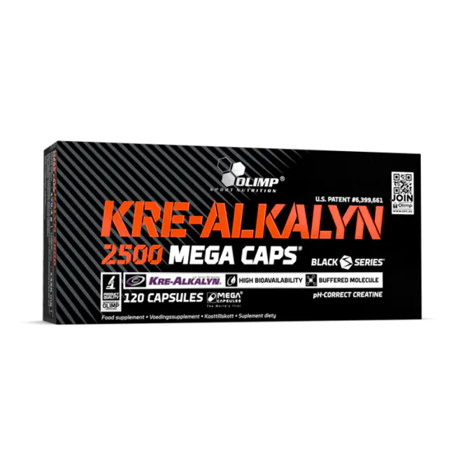 Hovedbilde 3 x Olimp Kre-Alkalyn® 2500 Mega Caps® 120 ...