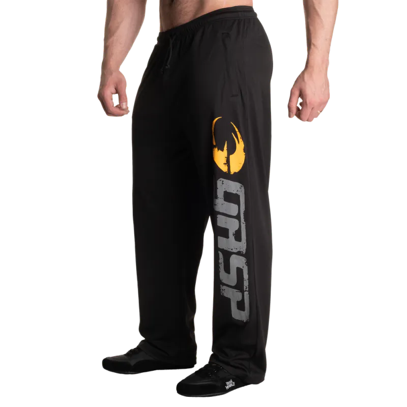 Gasp Original Mesh Pants, svart treningsbukse