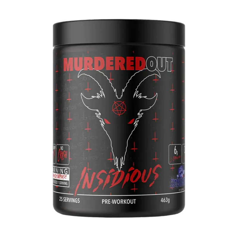 Murdered Out Insidious 463 g, Pre Workout 