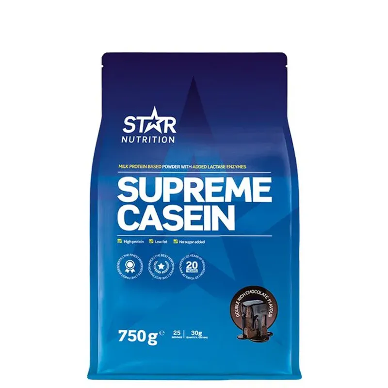 Star Nutrition Supreme Casein 750 g, proteinpulver