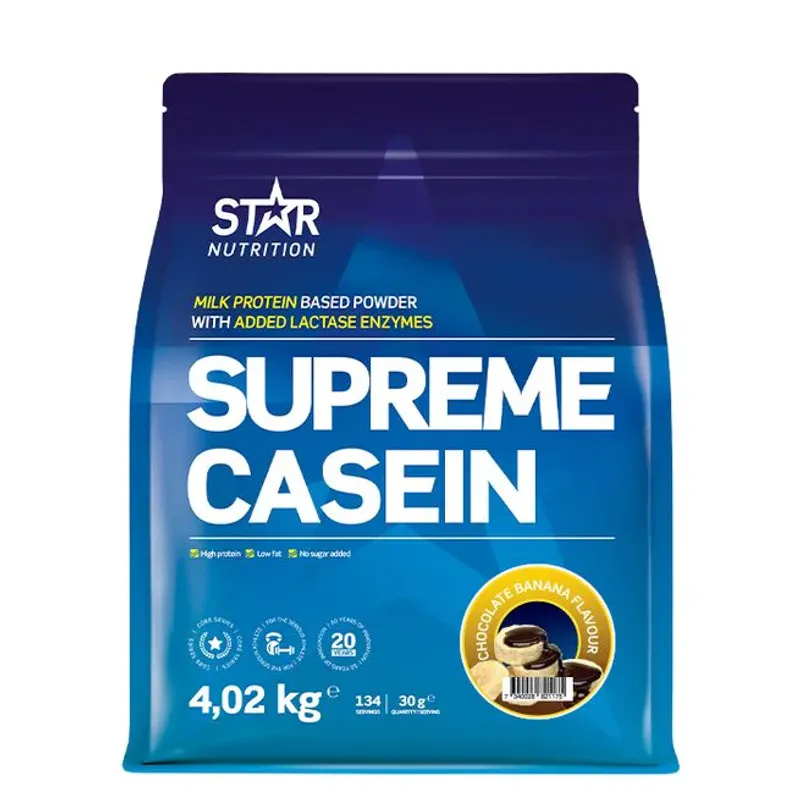 Star Nutrition Supreme Casein 4,02 kg, proteinpulver