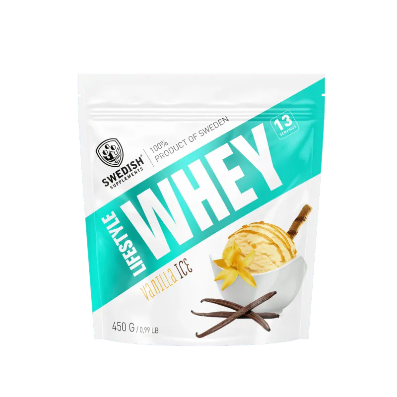 Swedish Lifestyle Whey 450 g, proteinpulver