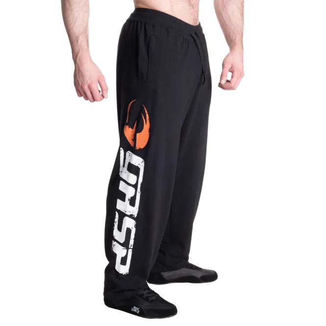 Hovedbilde Gasp Sweatpants, svart/hvit treningsbukse