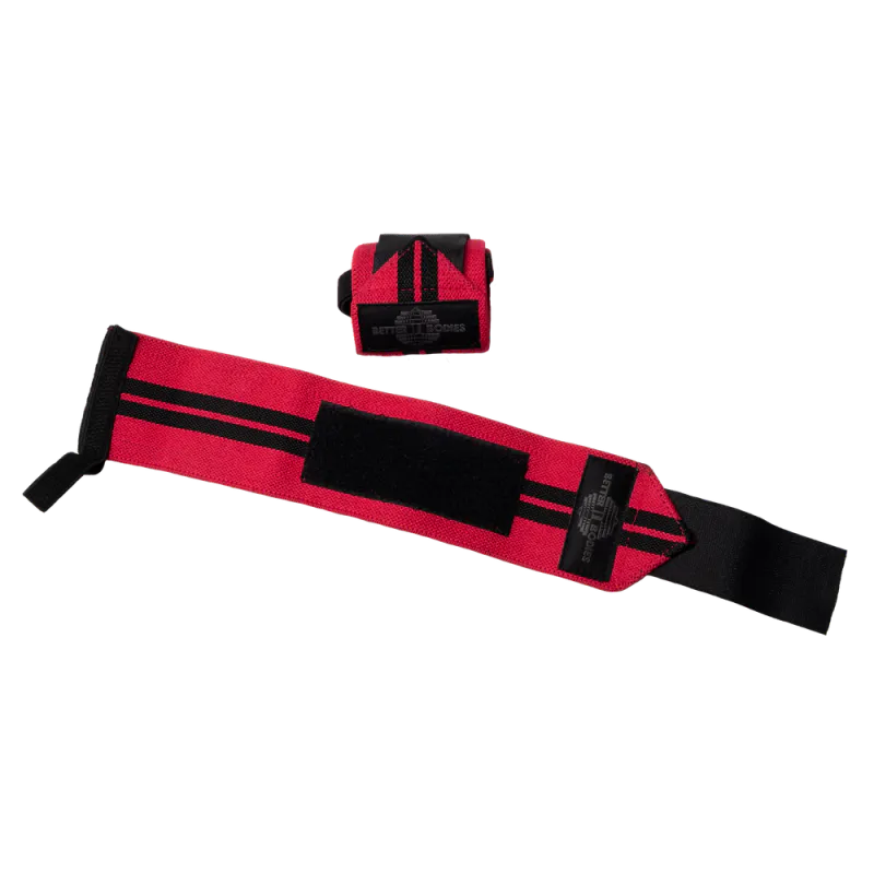 Better Bodies Womens Wrist Wraps, rosa håndleddstøtte