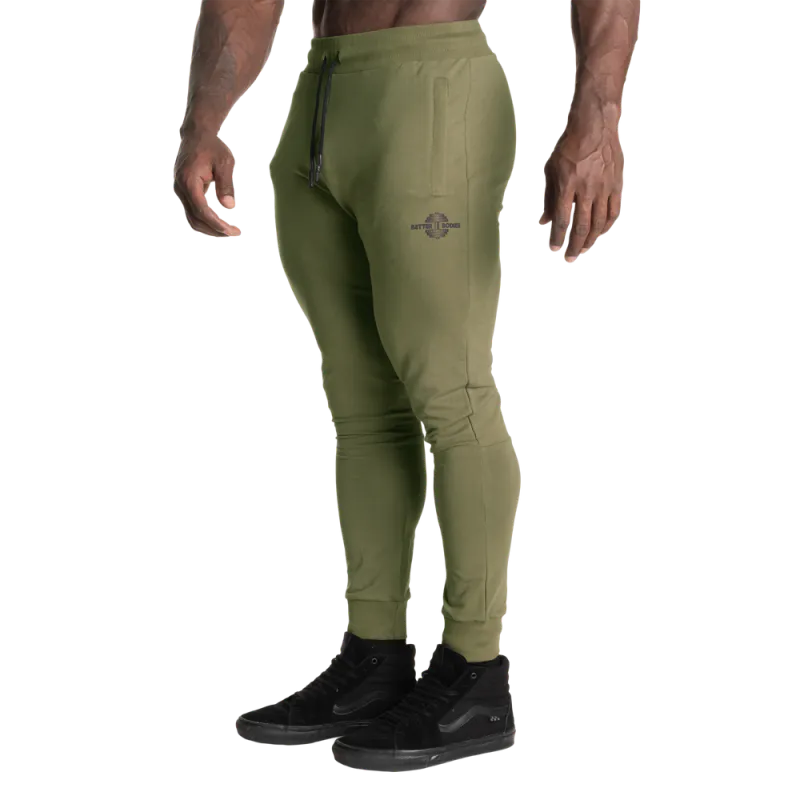 Better Bodies Tapered Joggers V2, grønn treningsbukse