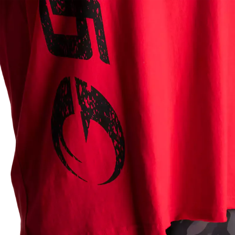 Gasp Iron Tee, rød t-skjorte